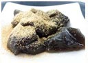 和菓子材料は京都のヤマグチ　カット型黒本蕨